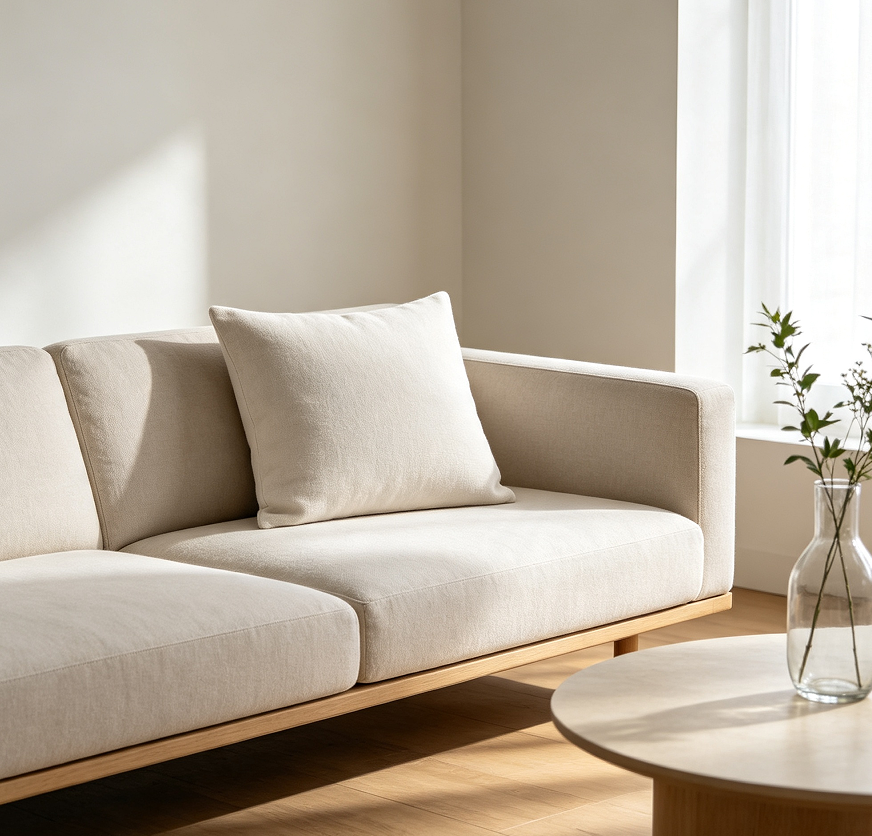 Minimalist Cotton Cushion For Modern Interiors